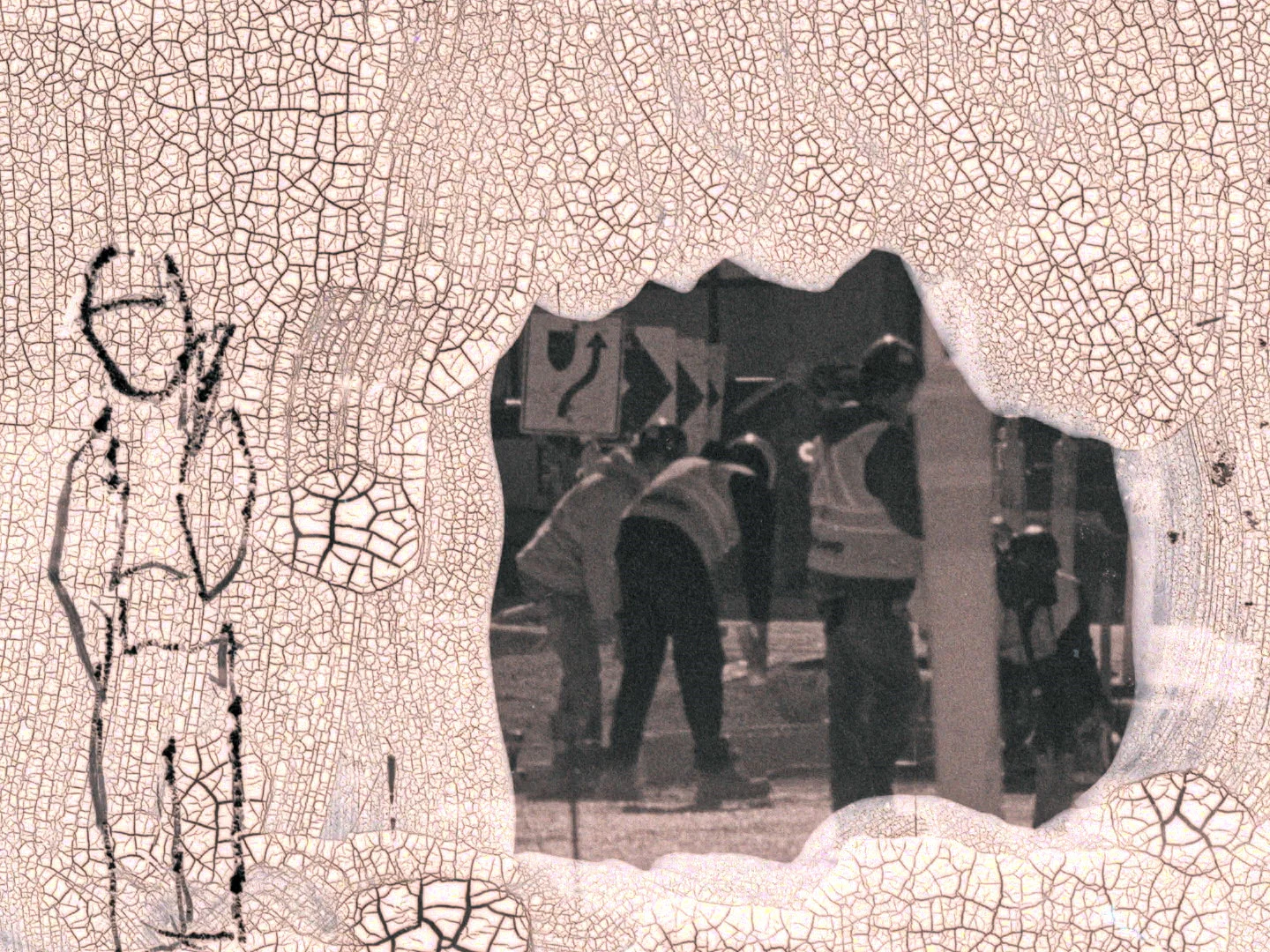 The long wail of a passing train slips into the heart of the ghosts and everything explodes into silence.