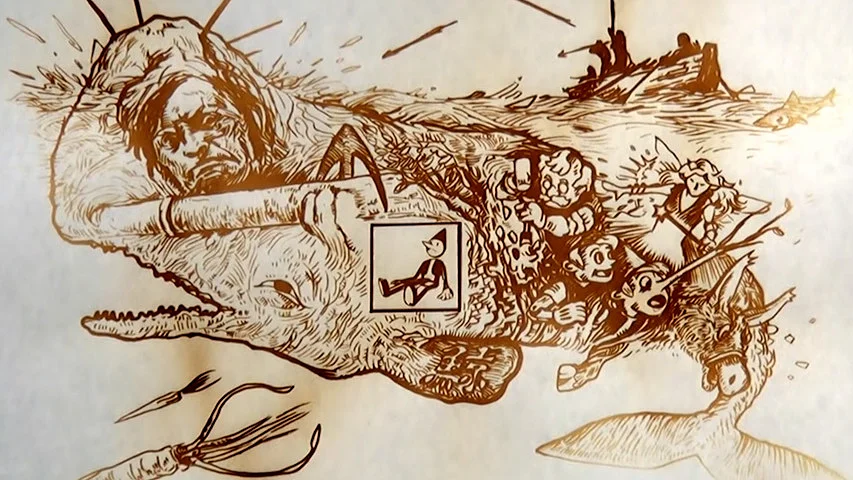 ABURIDASHI Assortment: Video Letters written in invisible ink.