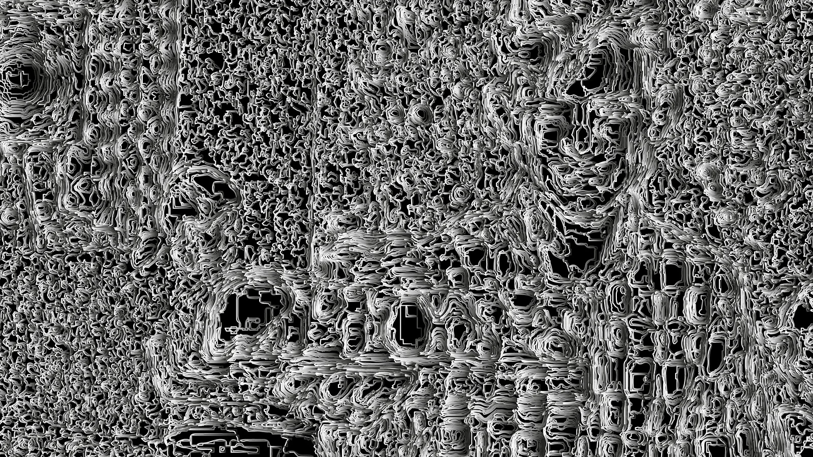 Topographies of a distant noise