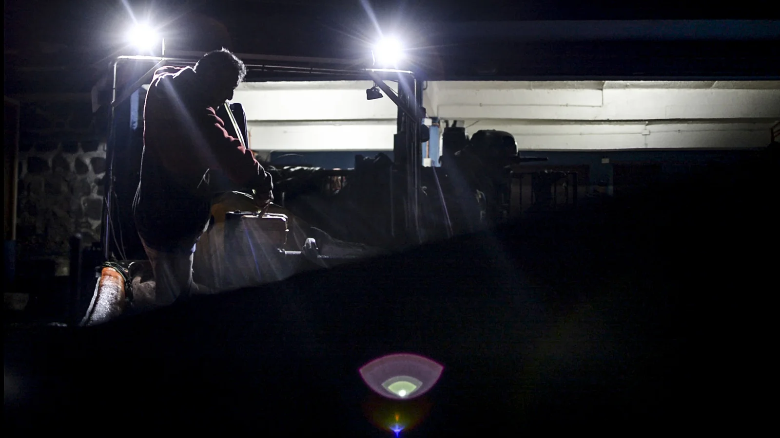 The sea, the fisherman and his net