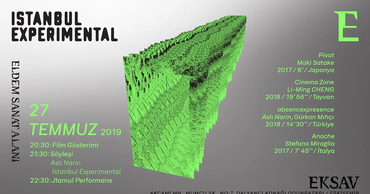 Jamais Vu: Experimental Film Selection + Jtamul DJ Set